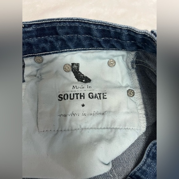 AG-Adriano Goldschmied The Drew straight leg boyfriend jean size 26R cropped - Picture 3 of 11